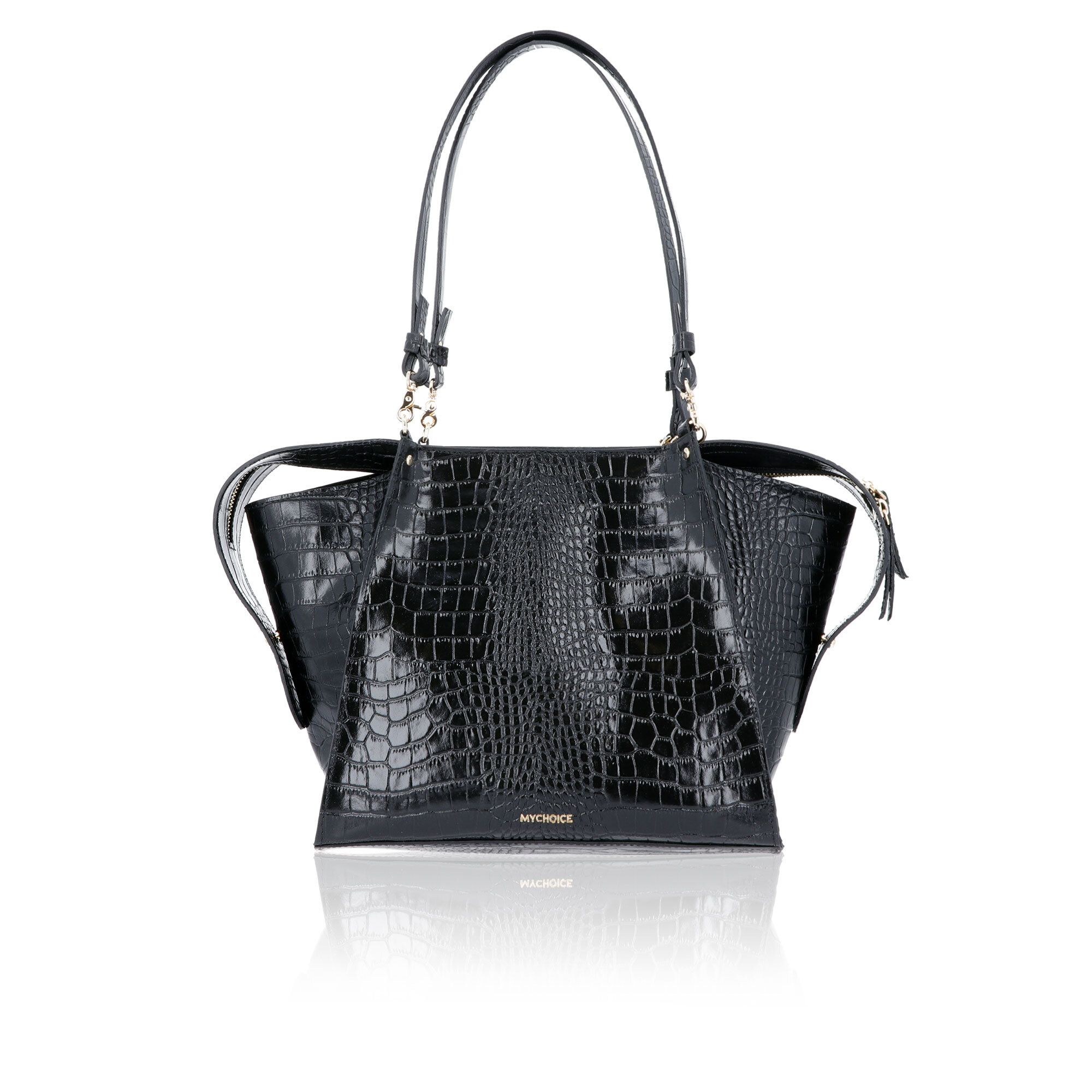 My Choice Borsa a spalla in pelle QVC Italia