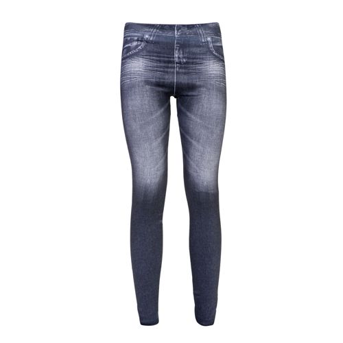 Calzedonia THERMAL SKINNY JEGGINGS - Jeggings - grigio jeans/grey