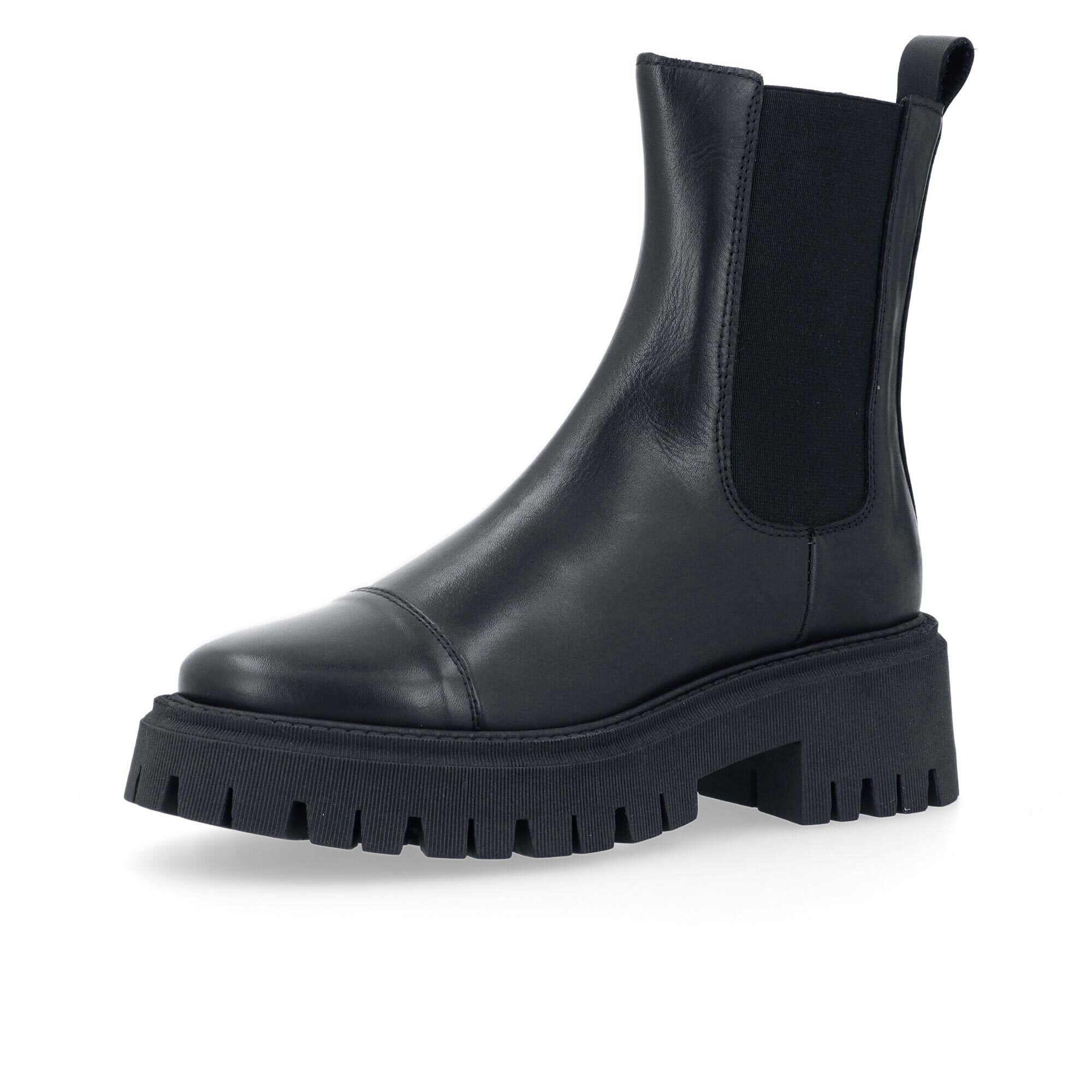 Stivaletti In Pelle Con Elastici Laterali - Tacco Basso, Comodi E Stilosi, Ideali Per Tutti I Giorni - Foto 8