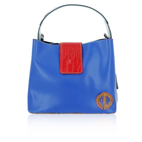 Ebarrito Borsa a mano in pelle patchwork - QVC Italia