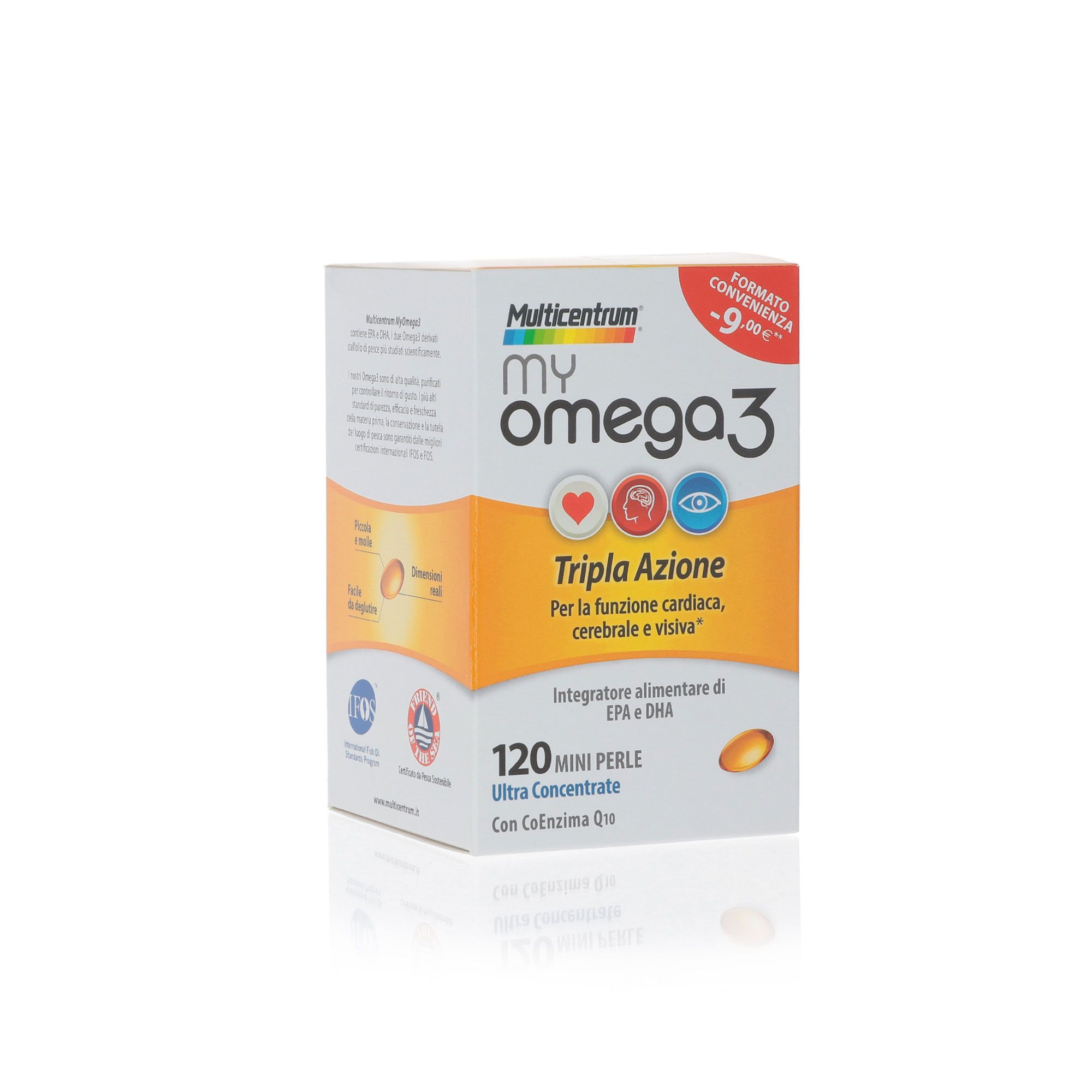 Multicentrum My Omega 3 Integratore alimentare 120 mini perle QVC Italia