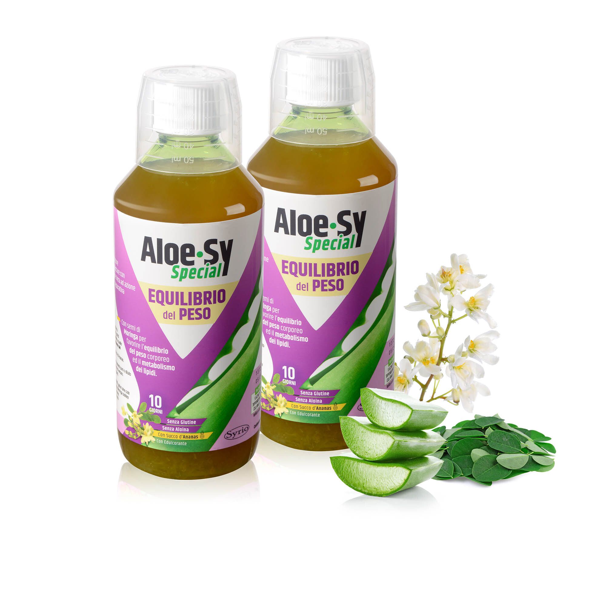 Aloe-Sy Special: 2 integratori per l'equilibrio del peso
