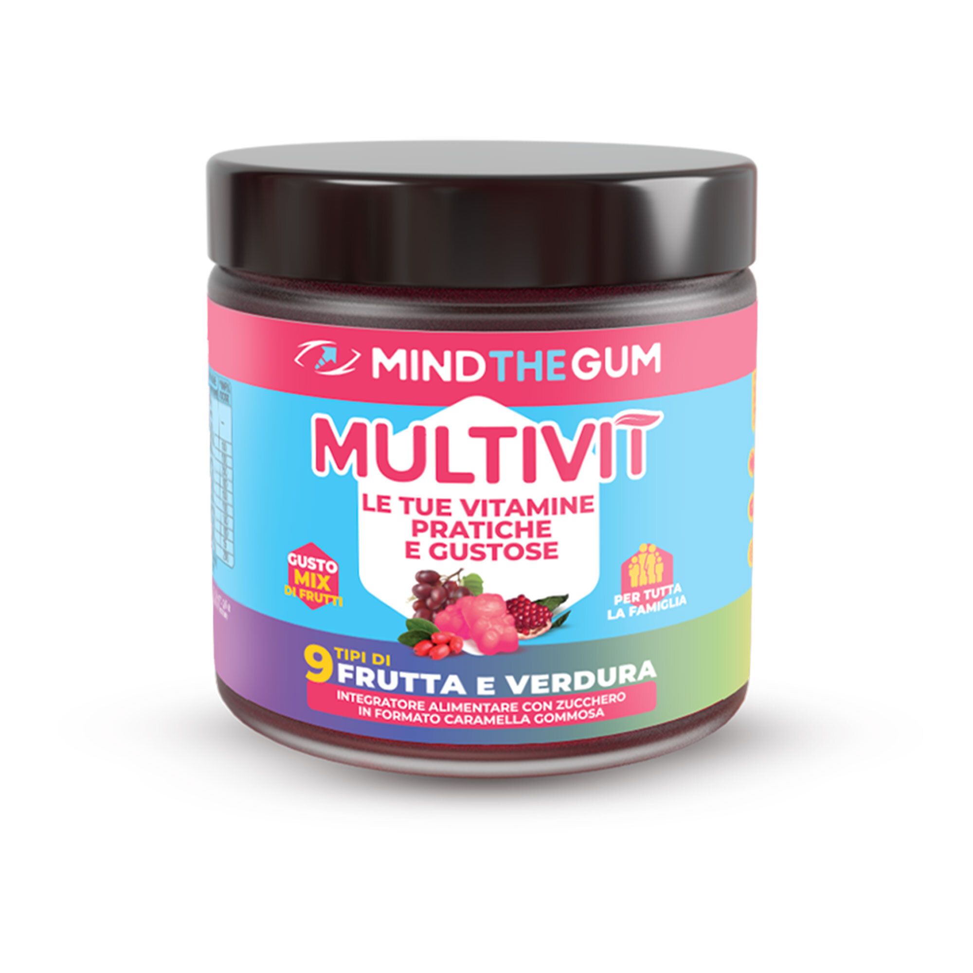 Mind The Gummy Multivit integratore alimentare gommoso