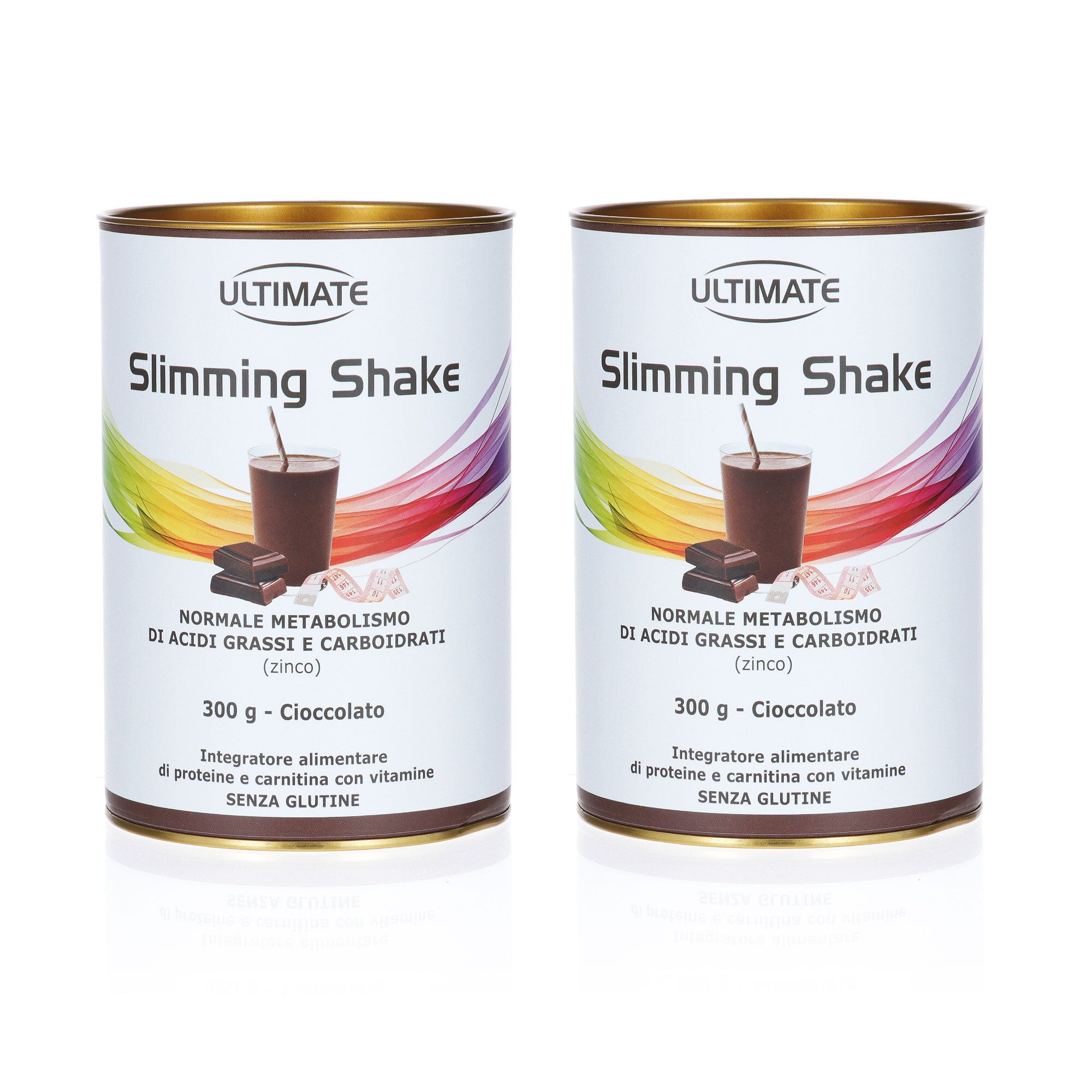 2 Slimming Shake integratori alimentari con proteine