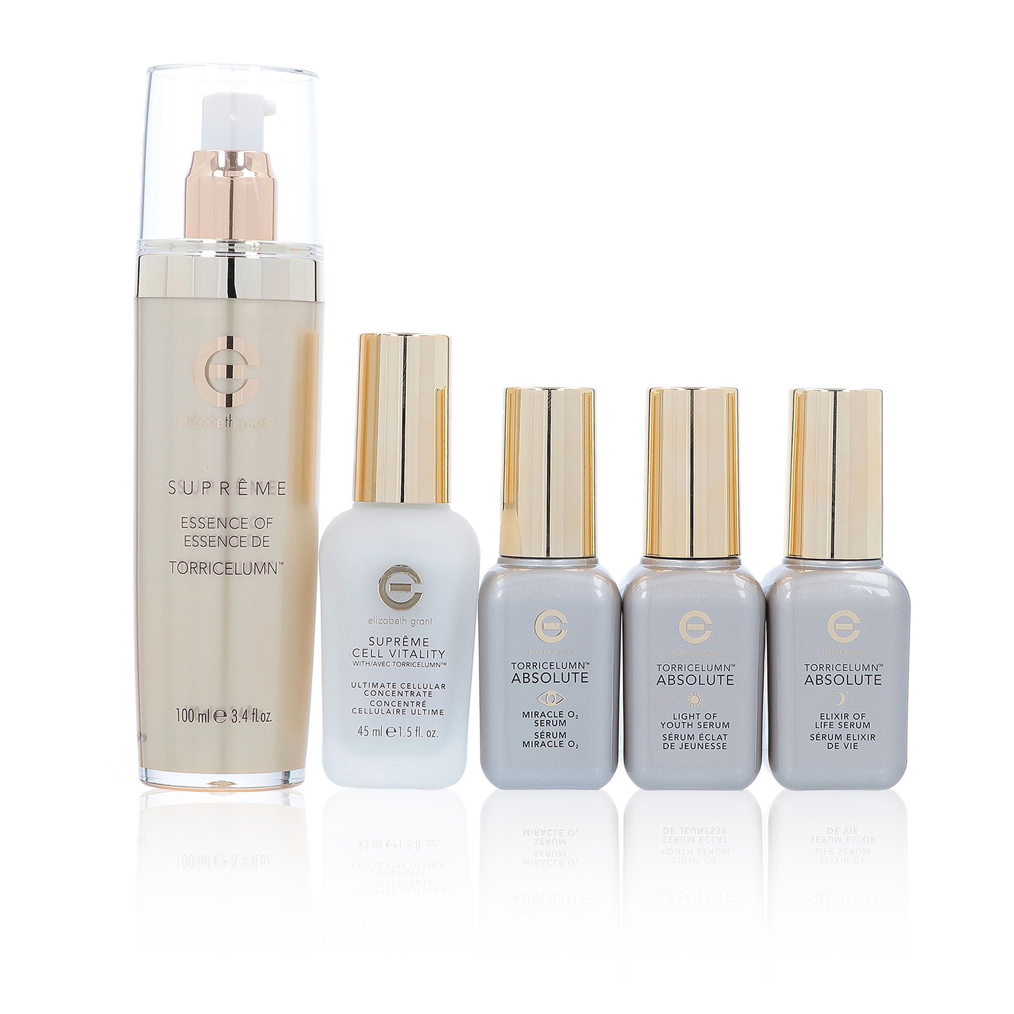 Elizabeth Grant Collezione sieri giorno e notte (5pz) QVC Italia