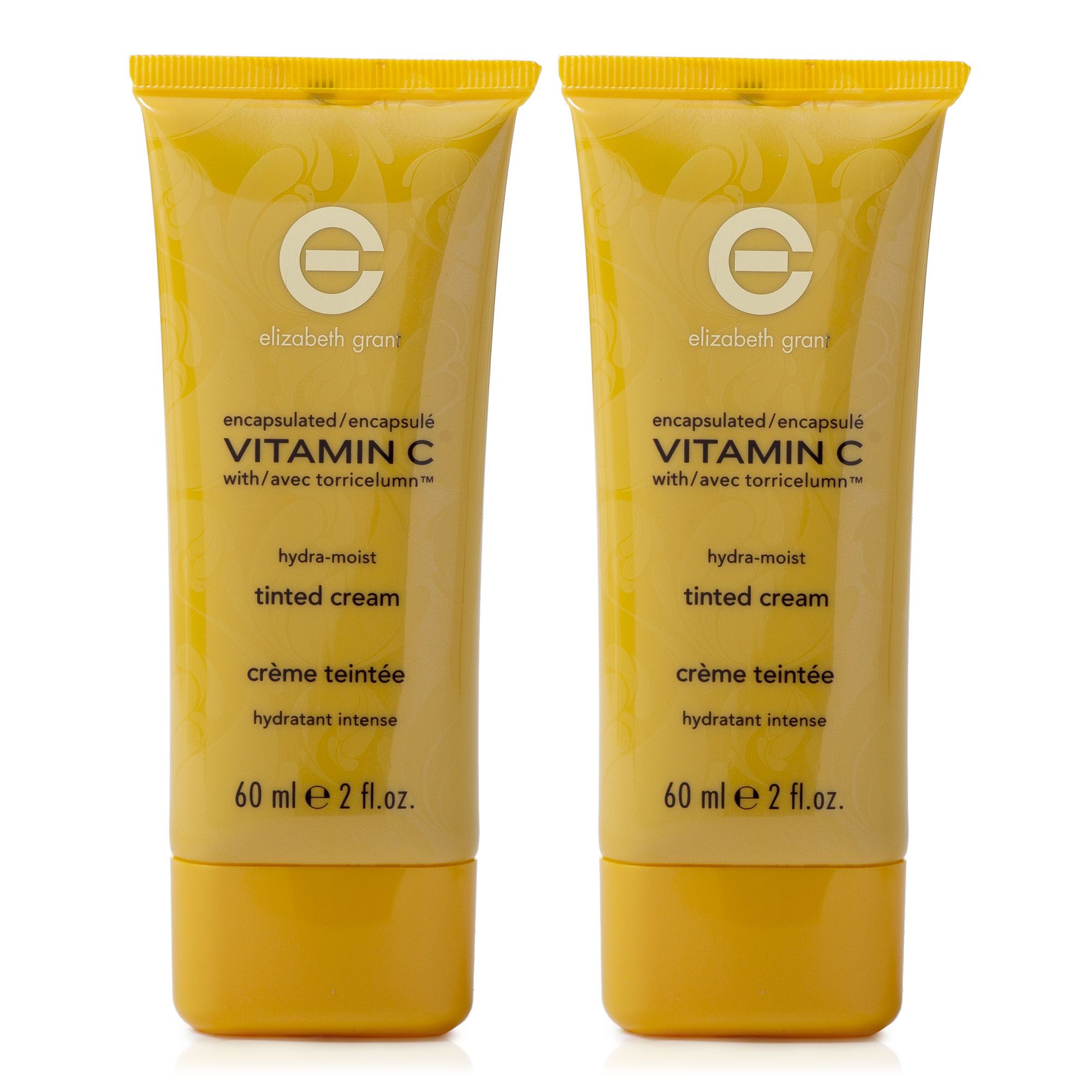 Elizabeth Grant Vitamin C crema idratante colorata per il viso (2 pz