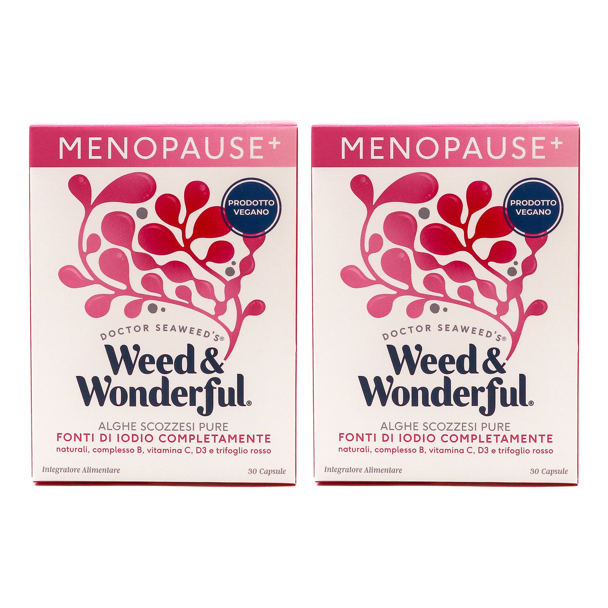 Menopause+ Integratore alimentare con Iodio e vitamine (2pz)