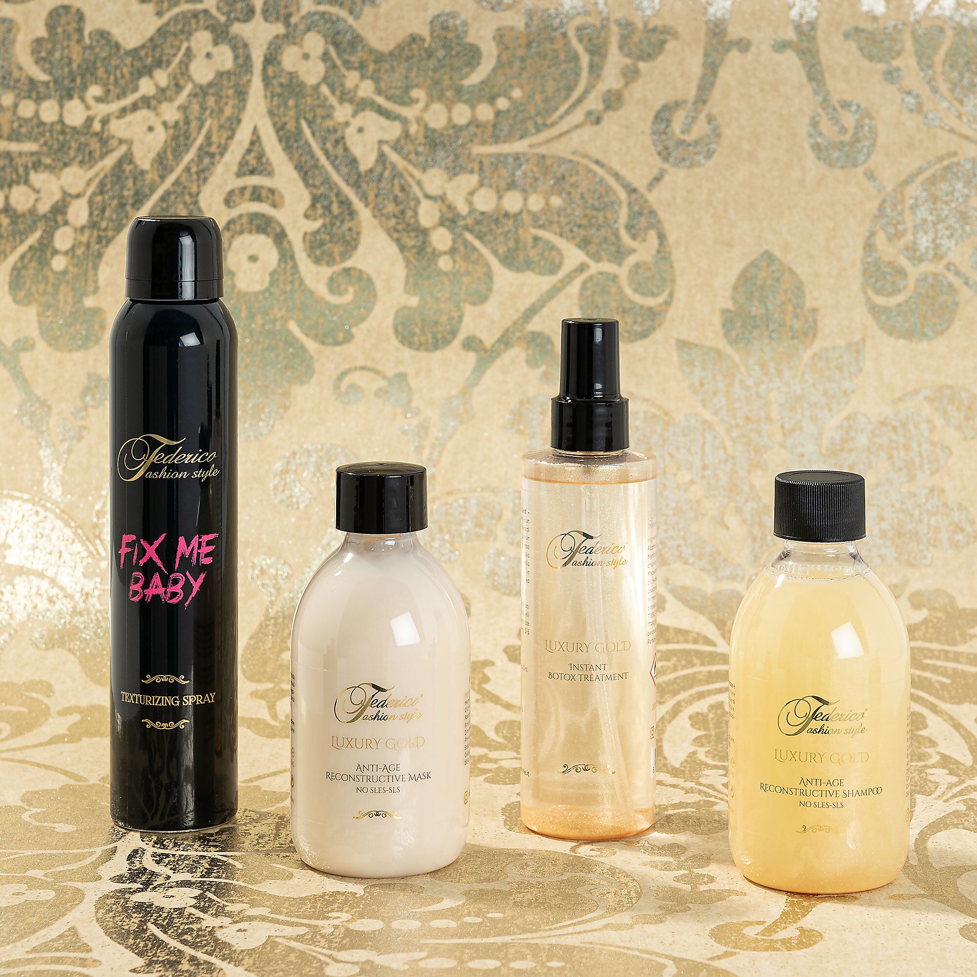 Federico Fashion Style Kit Capelli Con Spray Volumizzante 4pz Qvc Italia