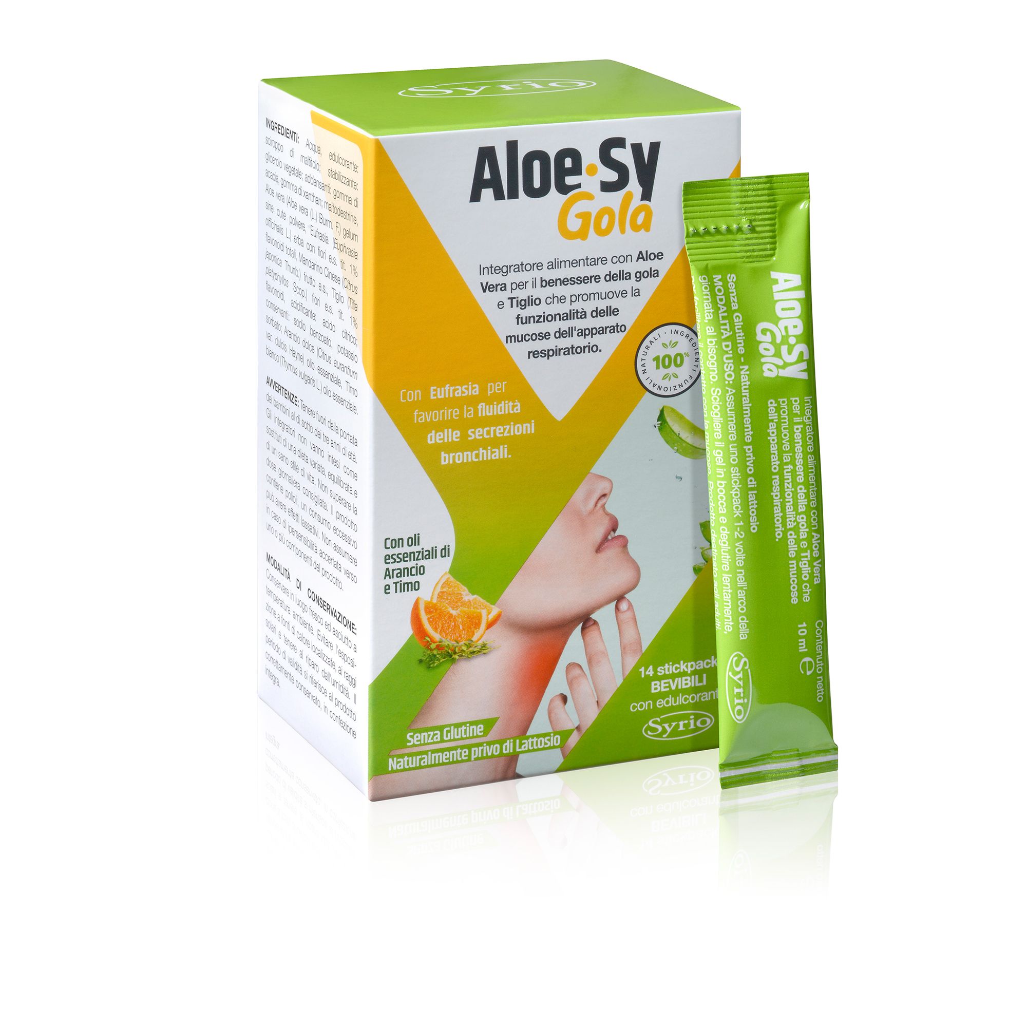 Aloe-Sy Gola Integratore alimentare (14pz)
