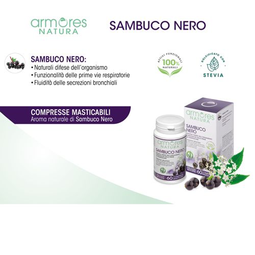 Armores NATURA Sambuco Nero Integratore alimentare in compresse - QVC Italia