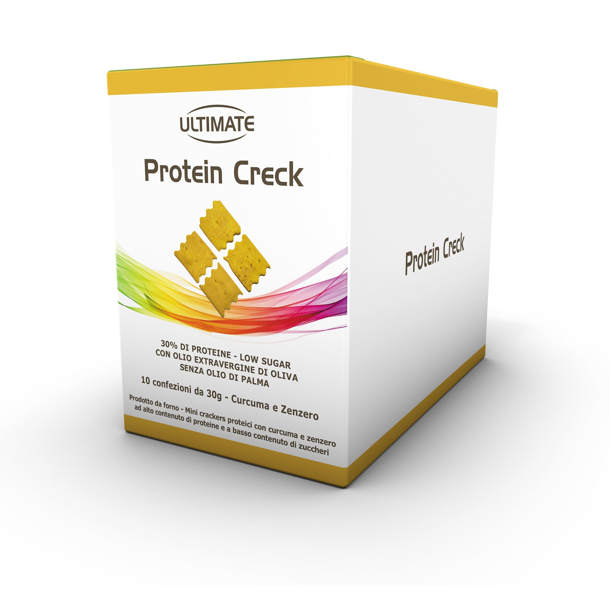 Protein Creck Crackers proteici con olio extravergine