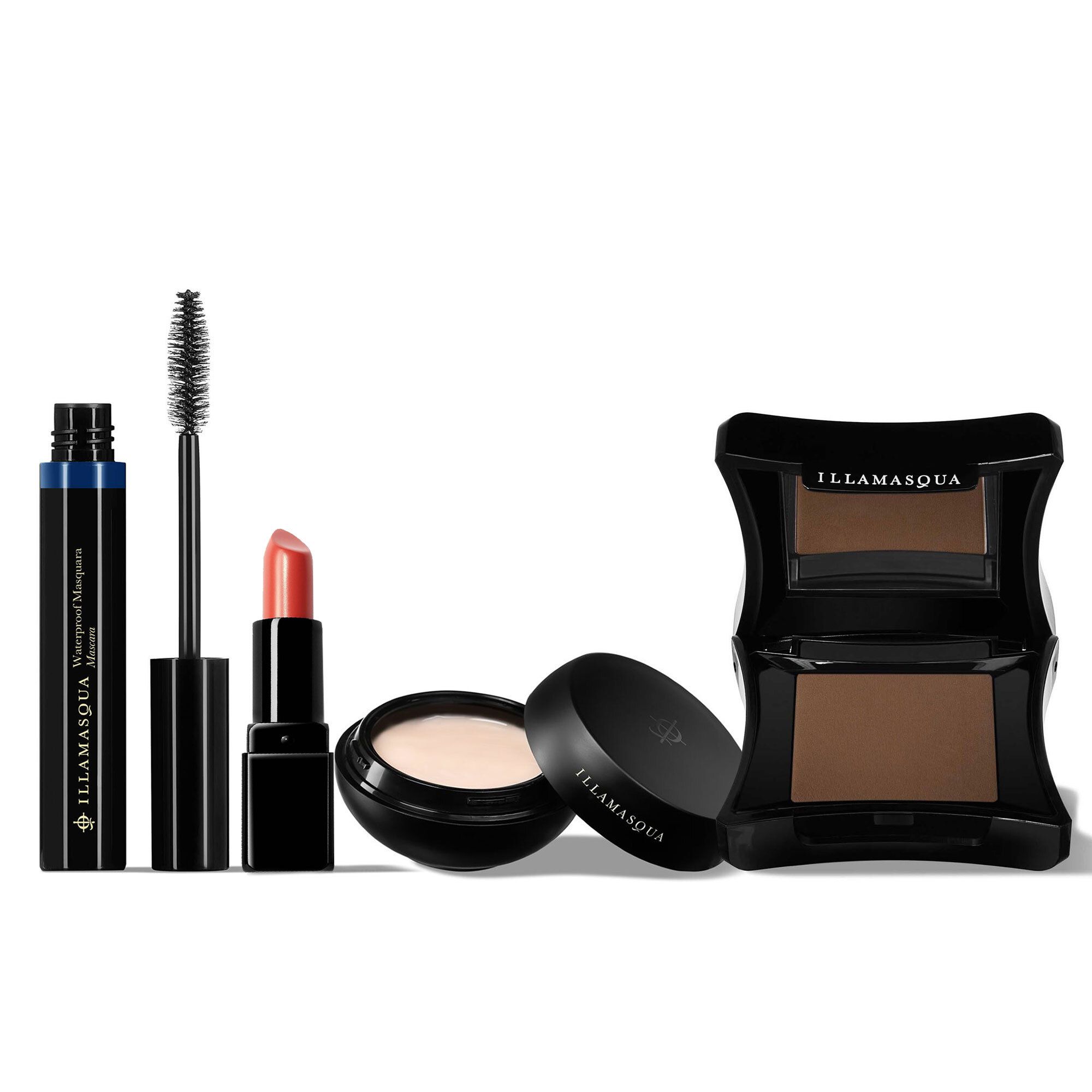 Image of Kit make-up: primer, cipria, mascara e rossetto