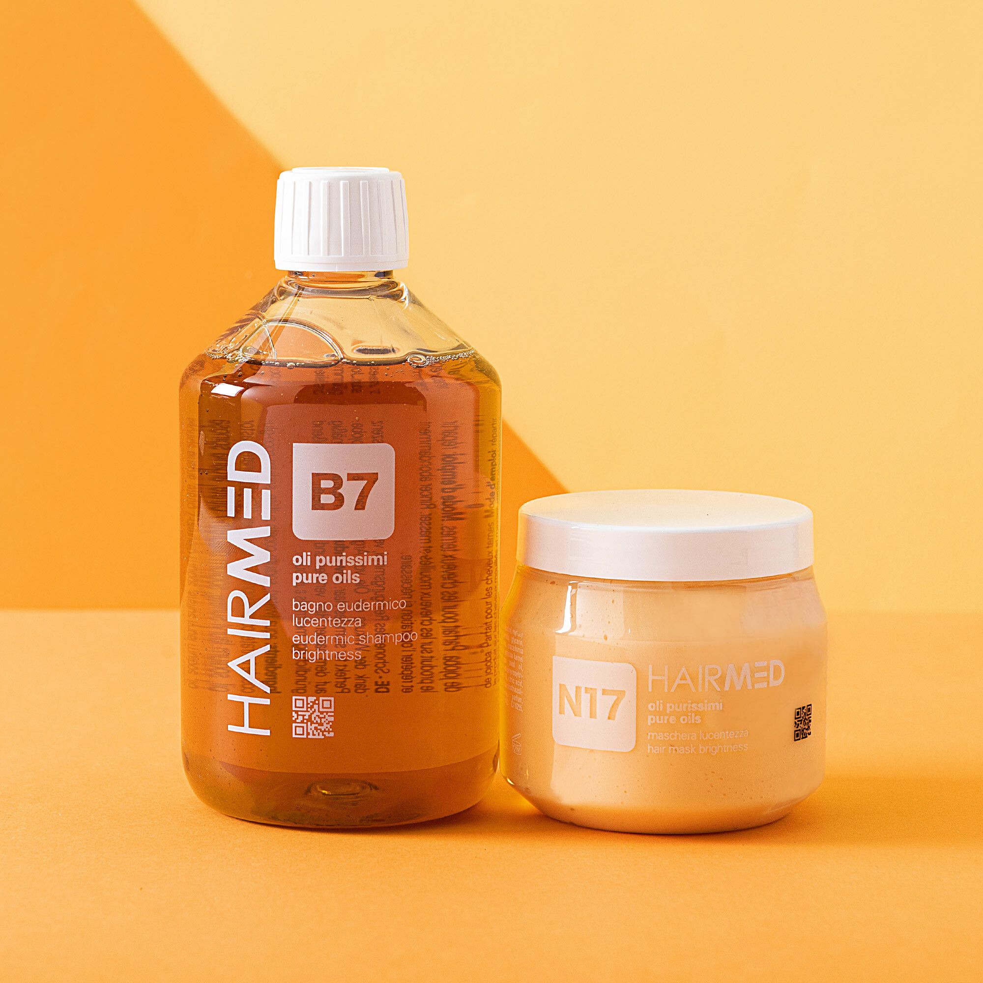 Duo Shampoo delicato B7 e Maschera nutriente N17