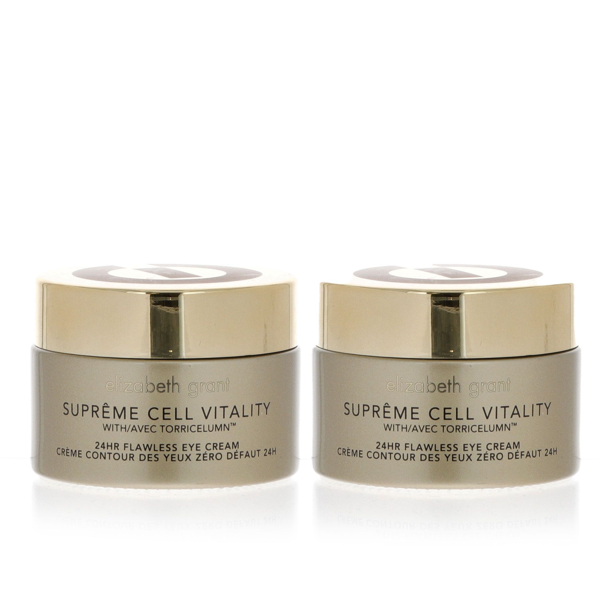 Elizabeth Grant 2 creme contorno occhi Supreme Cell Vitality - QVC Italia