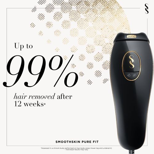 SmoothSkin Dispositivo di epilazione a luce pulsata Pure Fit   testina ...
