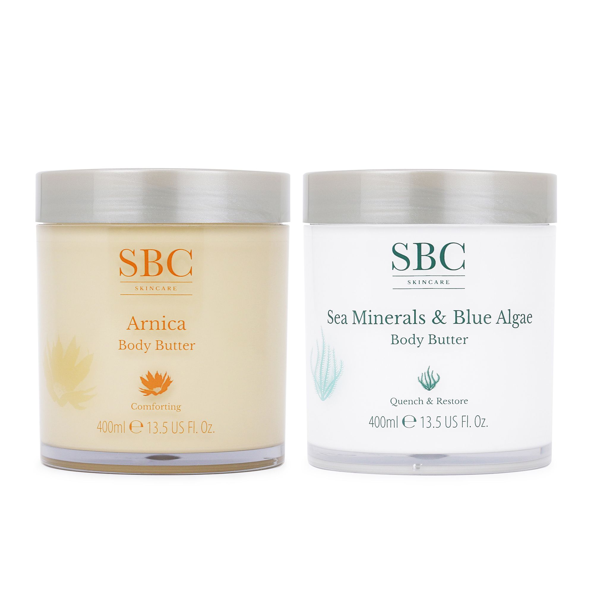 Sbc Kit 2 burri corpo: sea minerals & blue algae + arnica