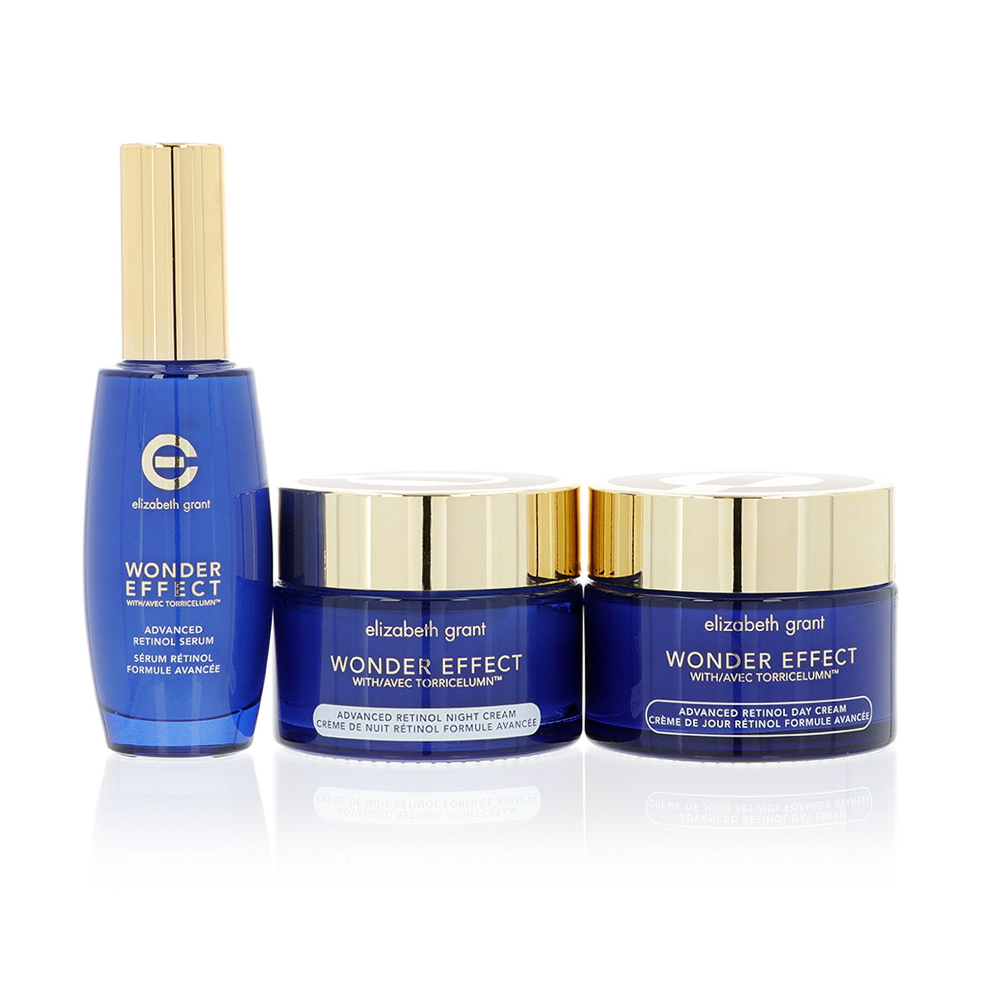 Elizabeth Grant Wonder Effect crema giorno, notte e siero QVC Italia