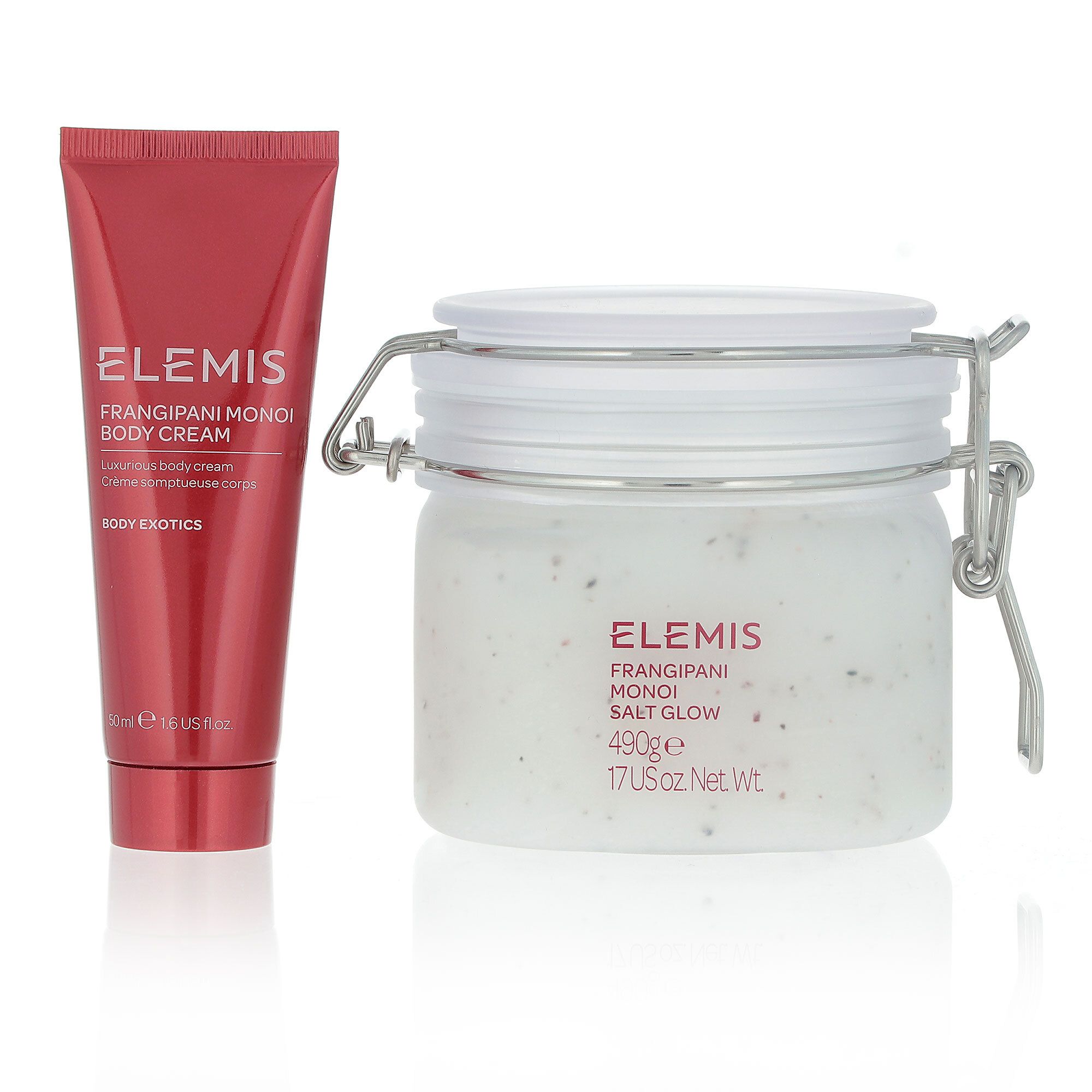 Elemis Frangipani e Monoi Spa scrub al sale e crema idratante QVC Italia