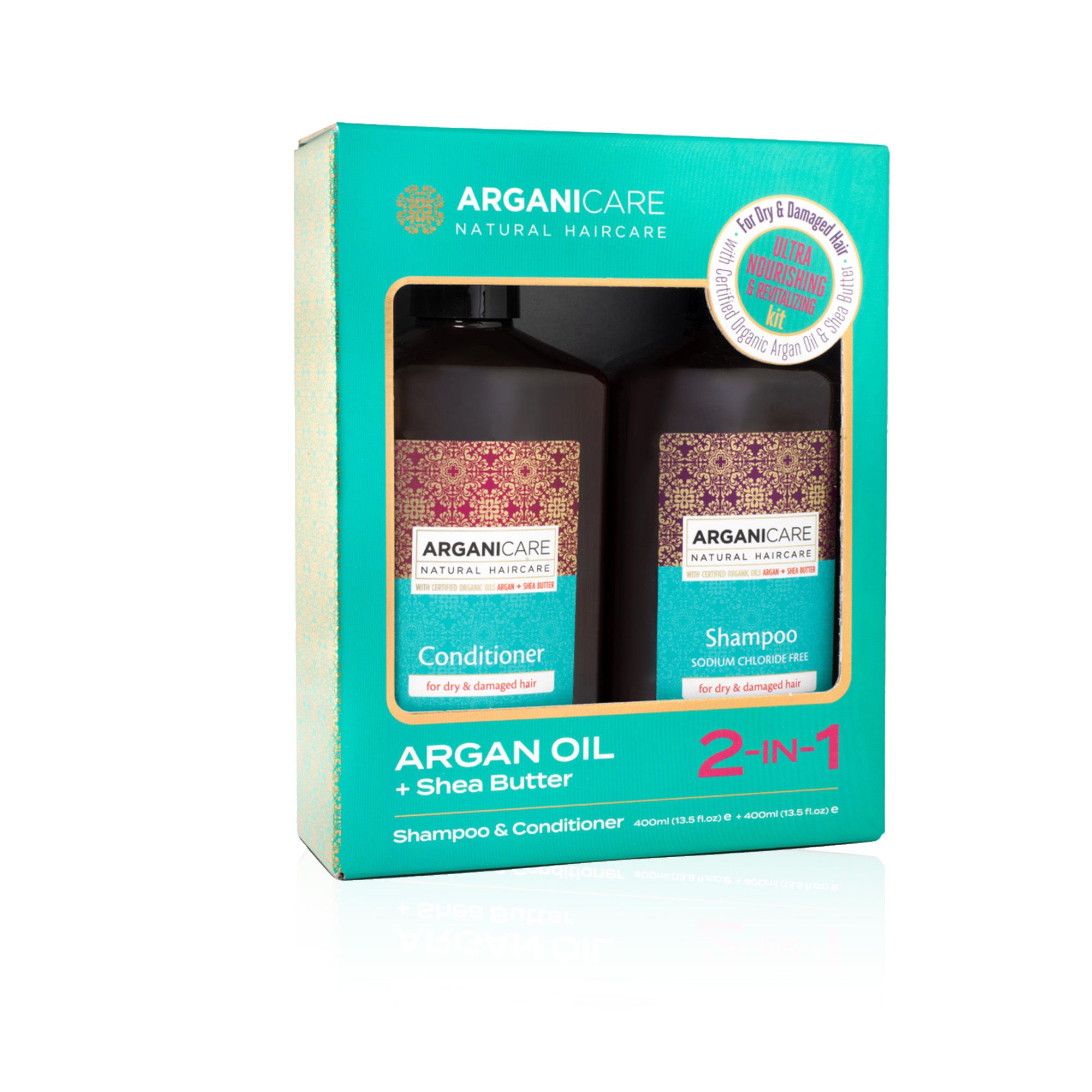 Argan Oil Duo: shampoo + balsamo con olio di Argan