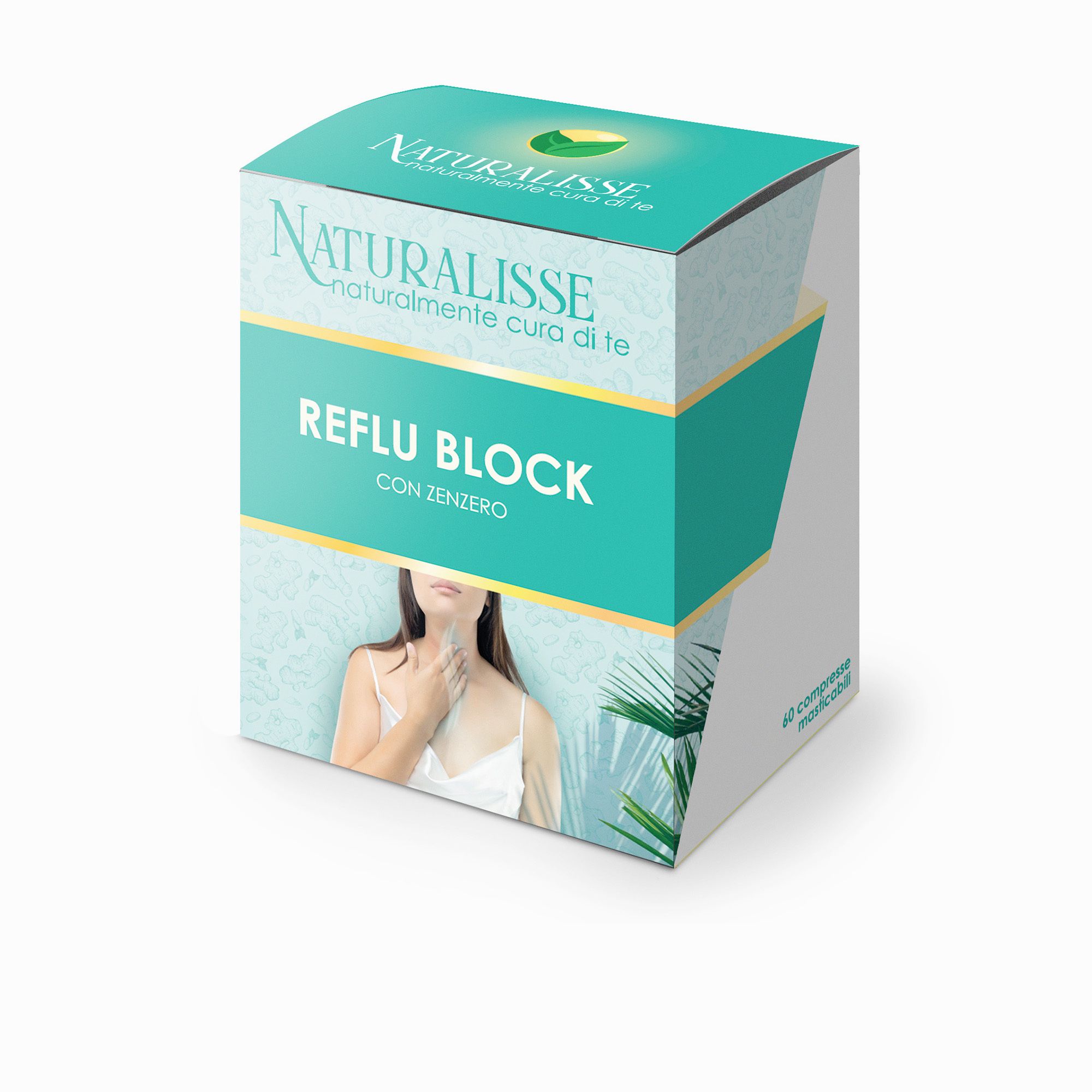 Reflu Block integratore funzione digestiva (60 cpr)