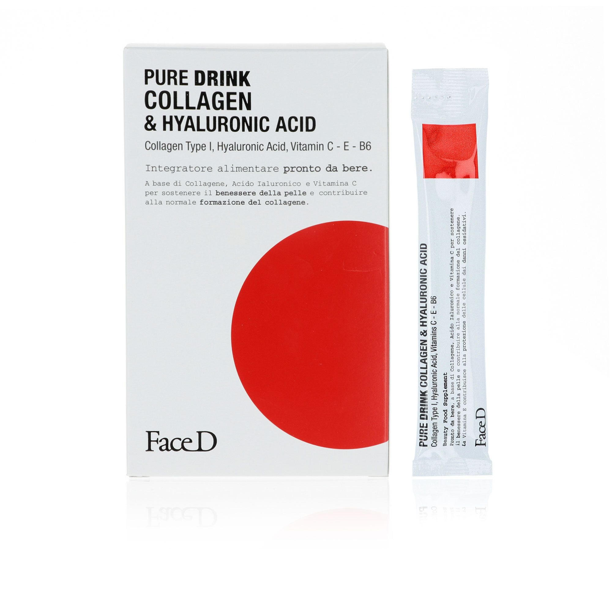 FaceD Pure Drink Collagene e acido ialuronico Integratore - QVC Italia