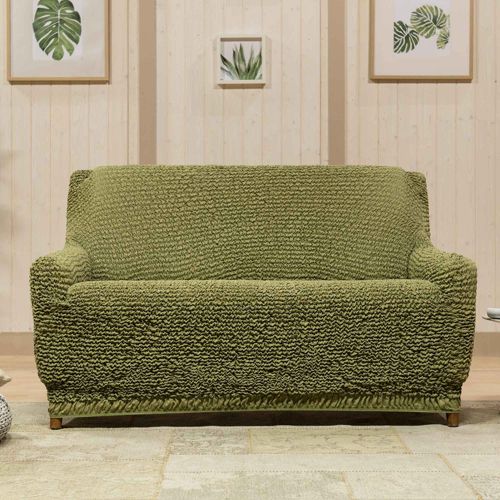 Copridivano Easy Verde Kiwi Tessuto Bielastico Resistente - Maresca Home  Decor