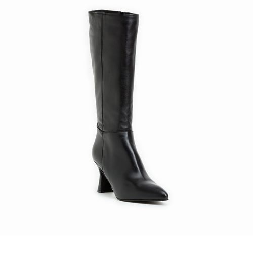 Galieti Stivali in pelle con tacco 8 cm - Second Life - QVC Italia