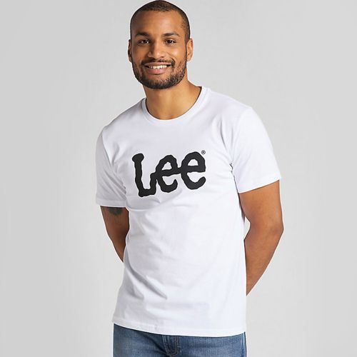 Lee Wobby Logo Tee T-shirt uomo in cotone con logo - Second Life - QVC  Italia