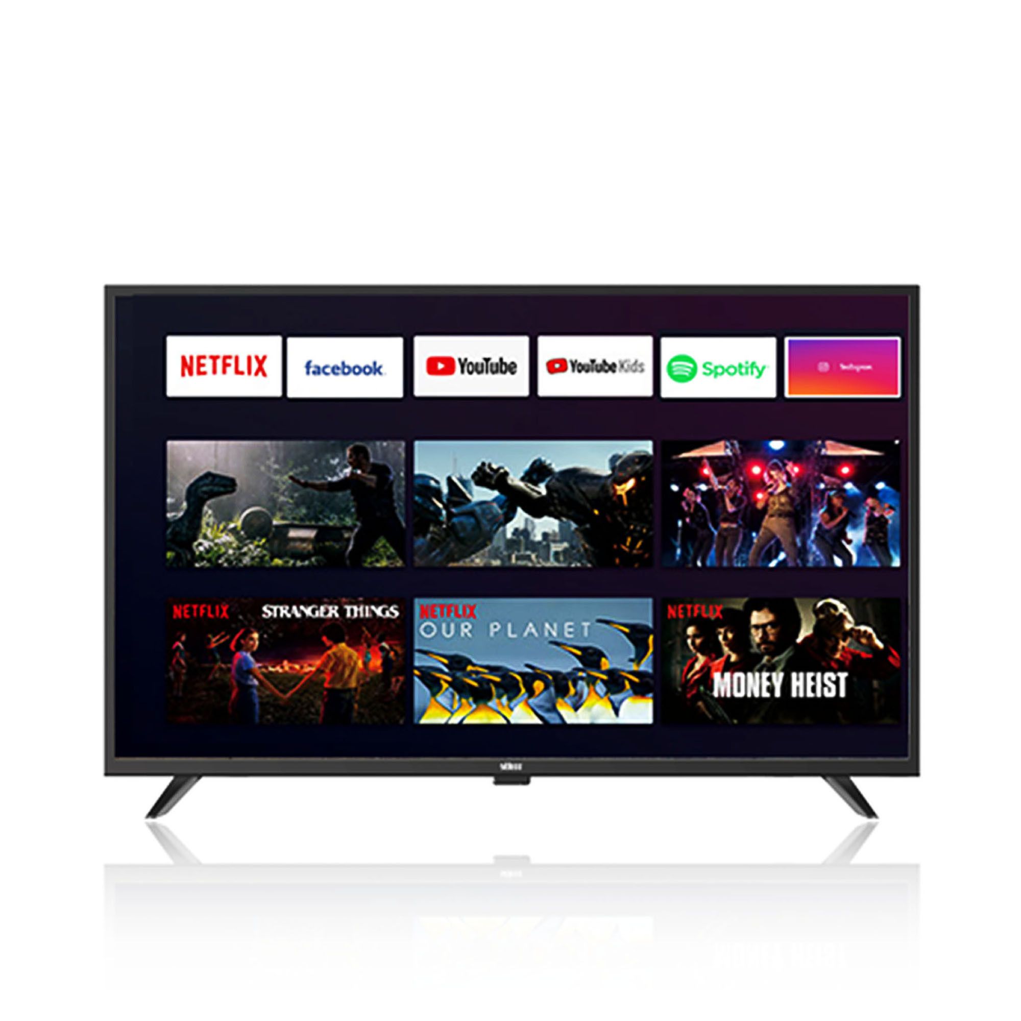 Smart TV 43 FullHD con DVB T2 e Android 9
