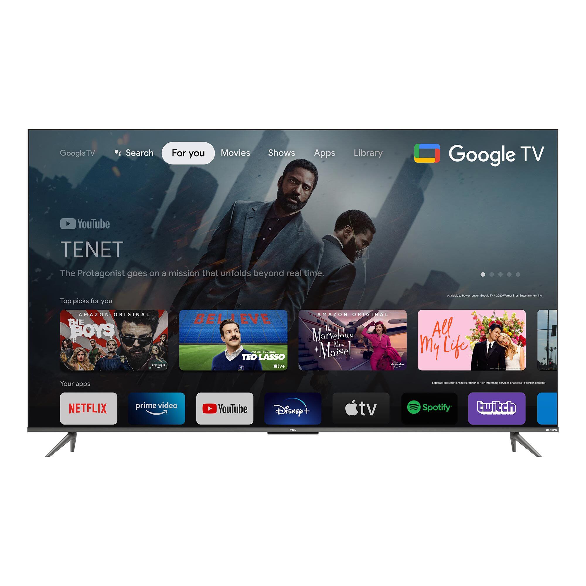 Image of 50C631 TV Q-LED 50" 4K Smart Android wi-fi