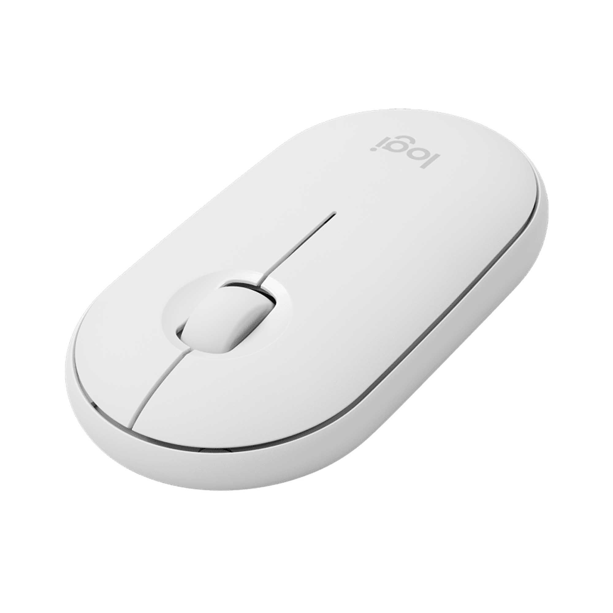 M350 Mouse wireless Pebble White
