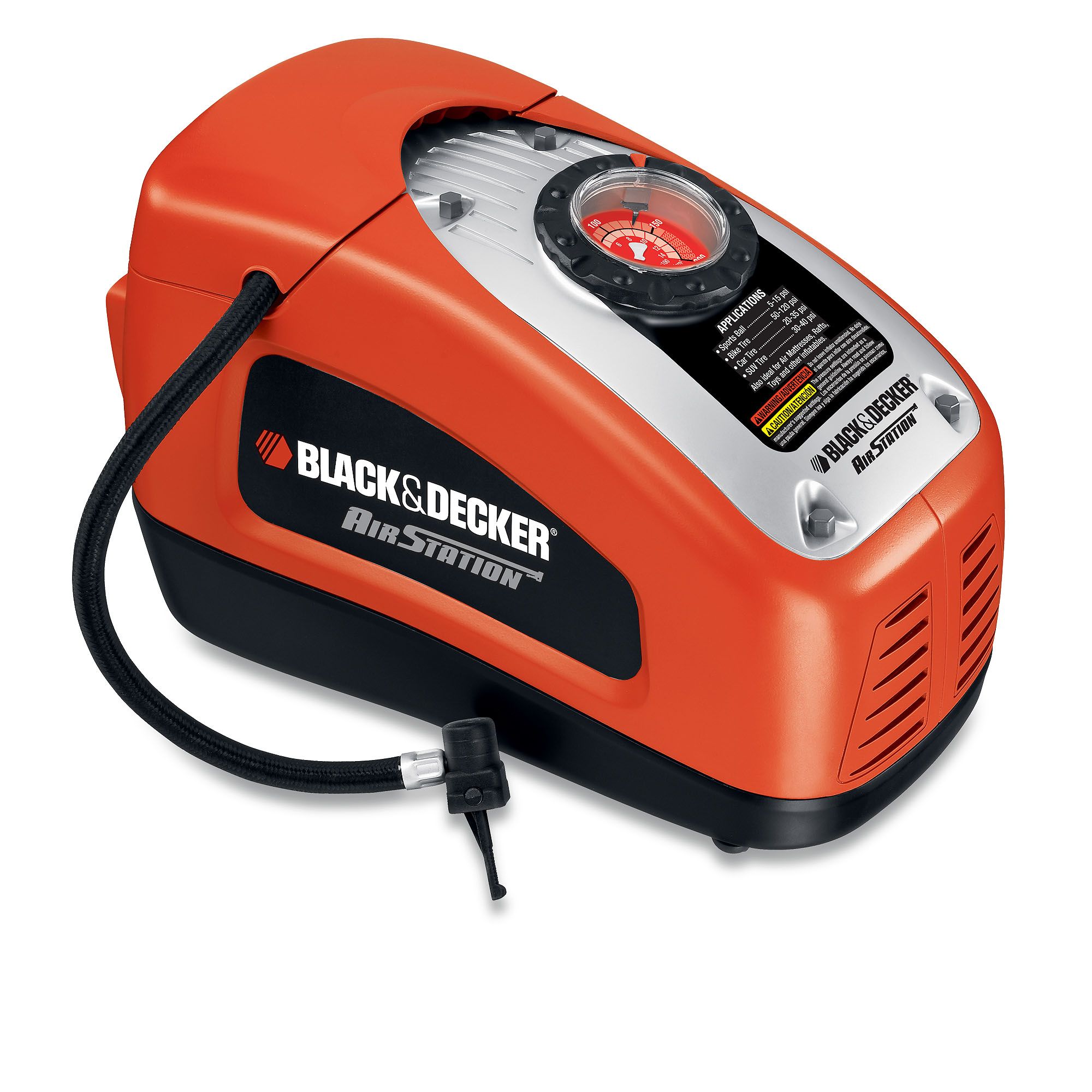 BLACK DECKER Compressore Portatile 12V 220V Con Accessori QVC Italia