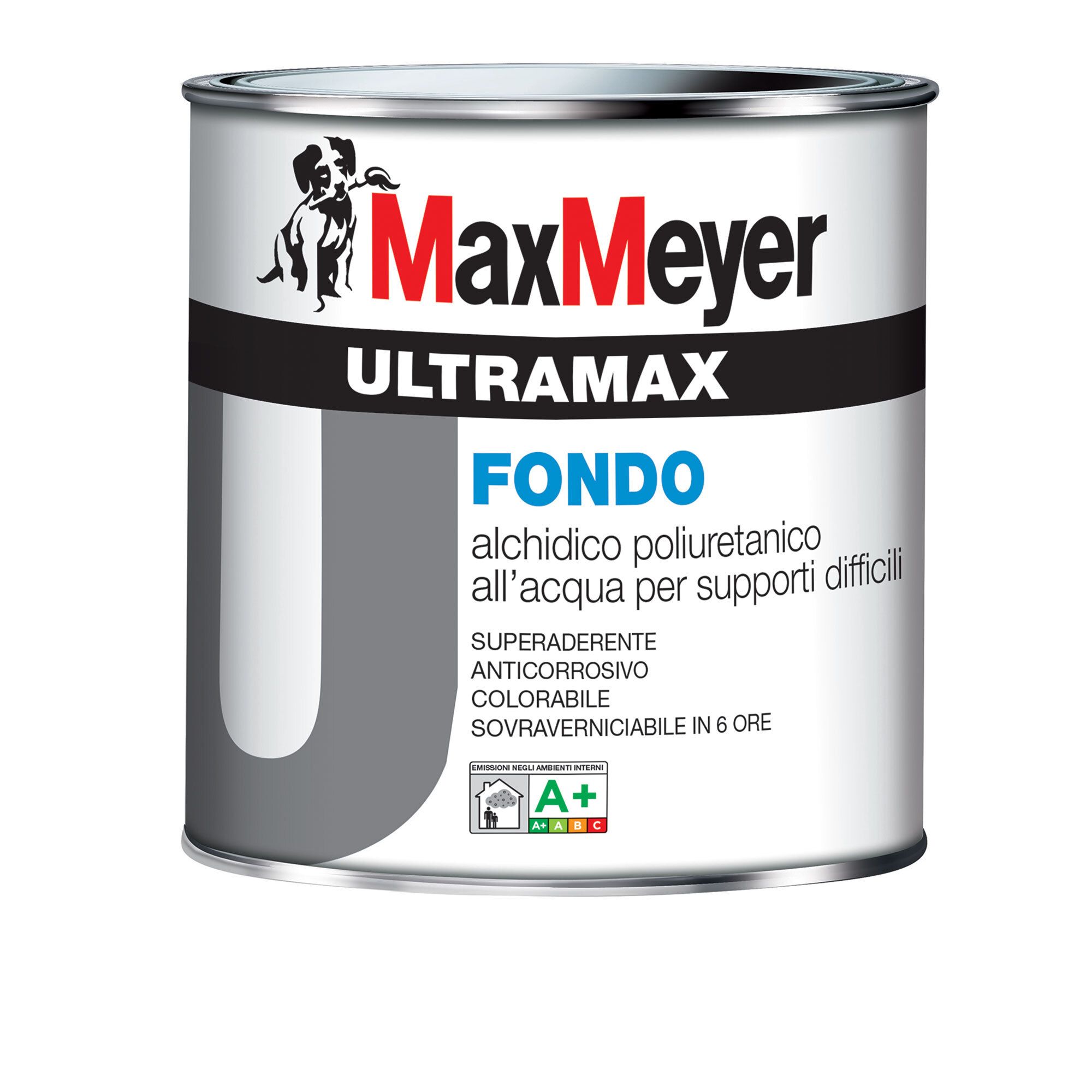 Fondo Acrilico Maxmeyer Acrimax Per Legno - Bianco 0.75 L Per Interni Ed Esterni