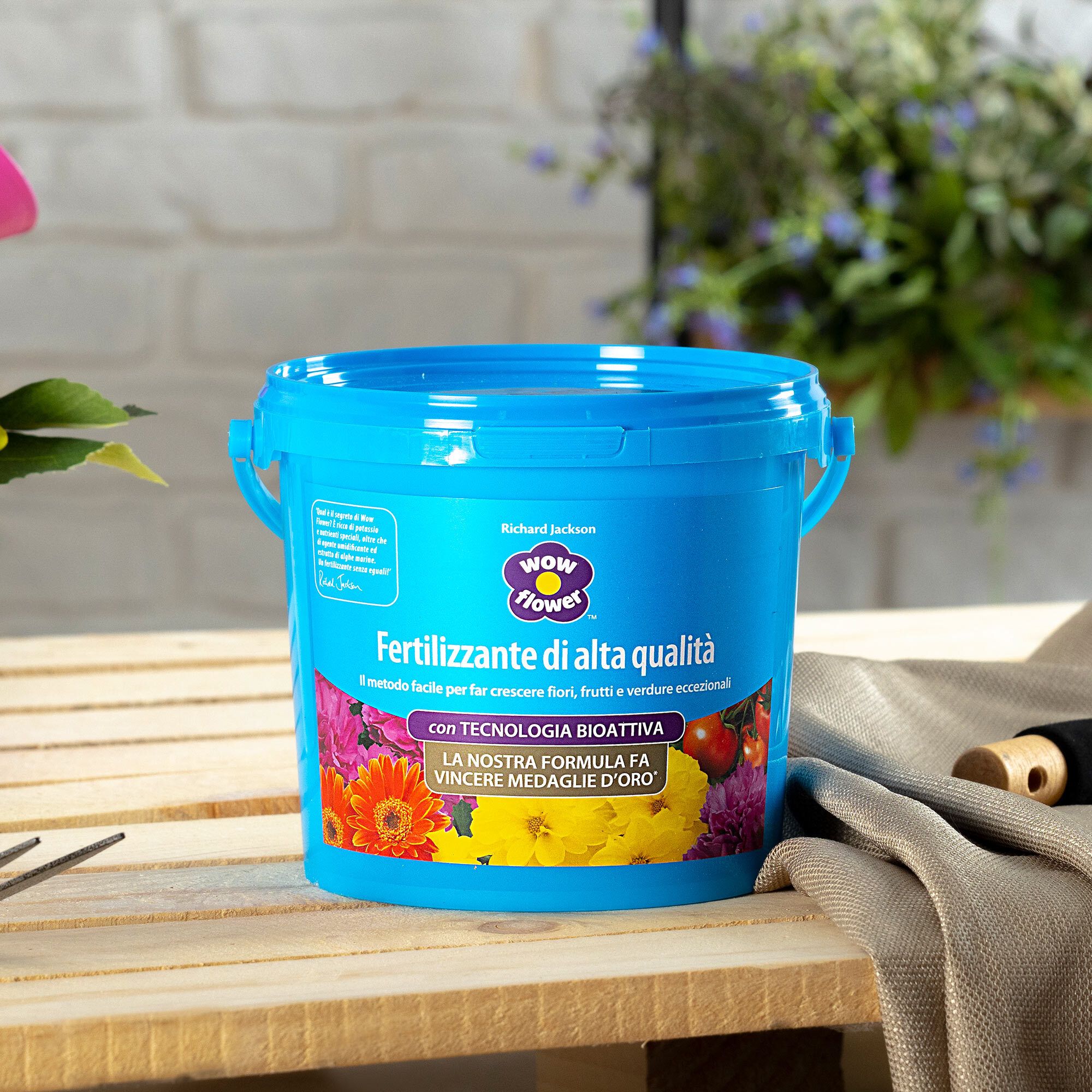 Wow Flower Fertilizzante in polvere per tutti i tipi di piante QVC Italia