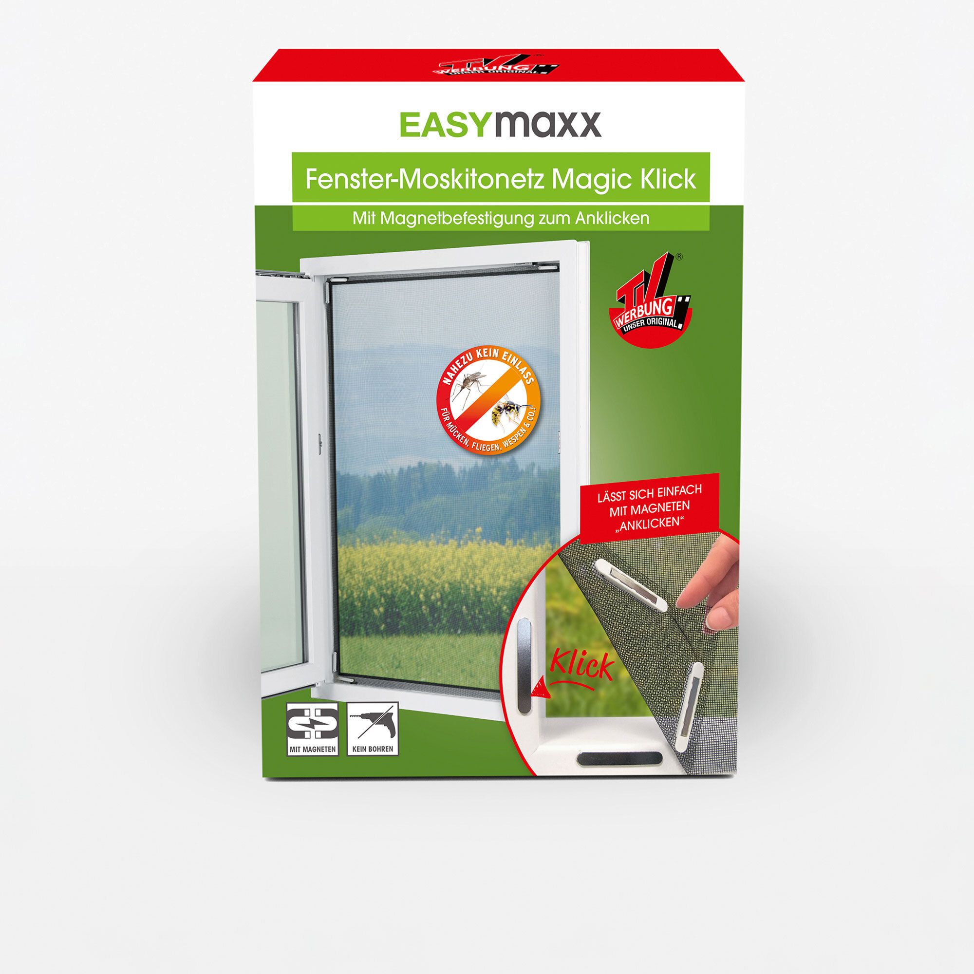 Image of EasyMaxx Zanzariera per finestra magnetica e regolabile