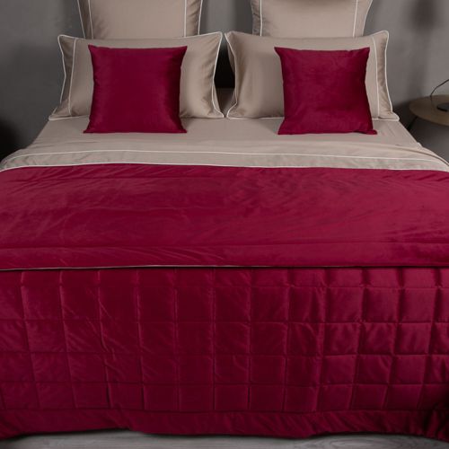 Ferò Runner letto Majesty in velluto 100 g/mq - QVC Italia