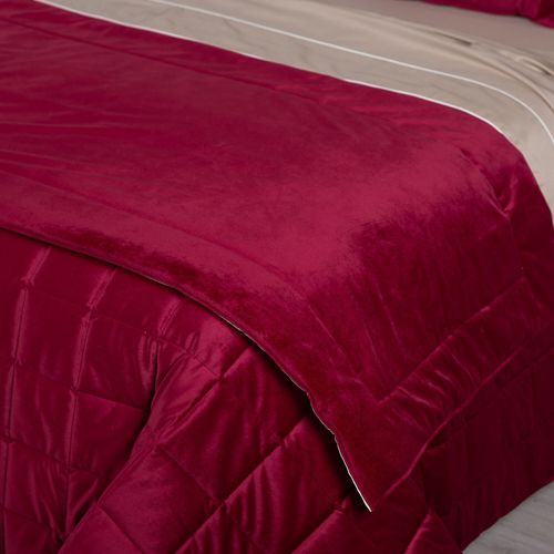 Ferò Runner letto Majesty in velluto 100 g/mq - QVC Italia