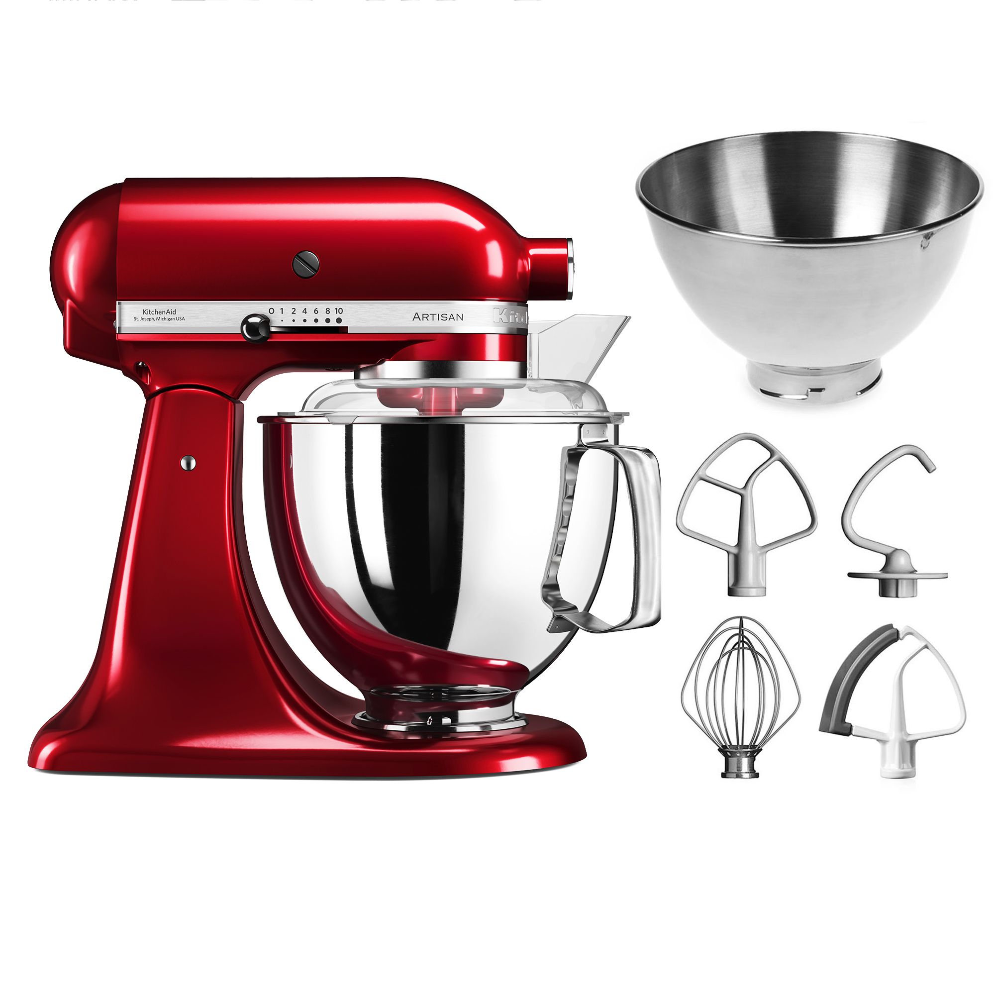 KitchenAid Artisan 175 con ciotole 3L e 4,8 e accessori