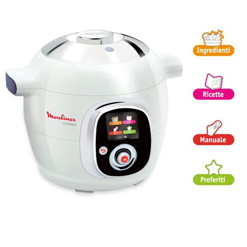 Moulinex Cookeo Multicooker con 100 ricette pre-impostate ...