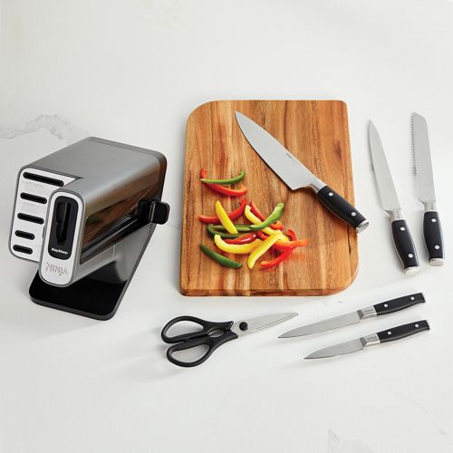 Coltelli da cucina fatti a mano, set di coltelli da chef da 5 pezzi con  fodero