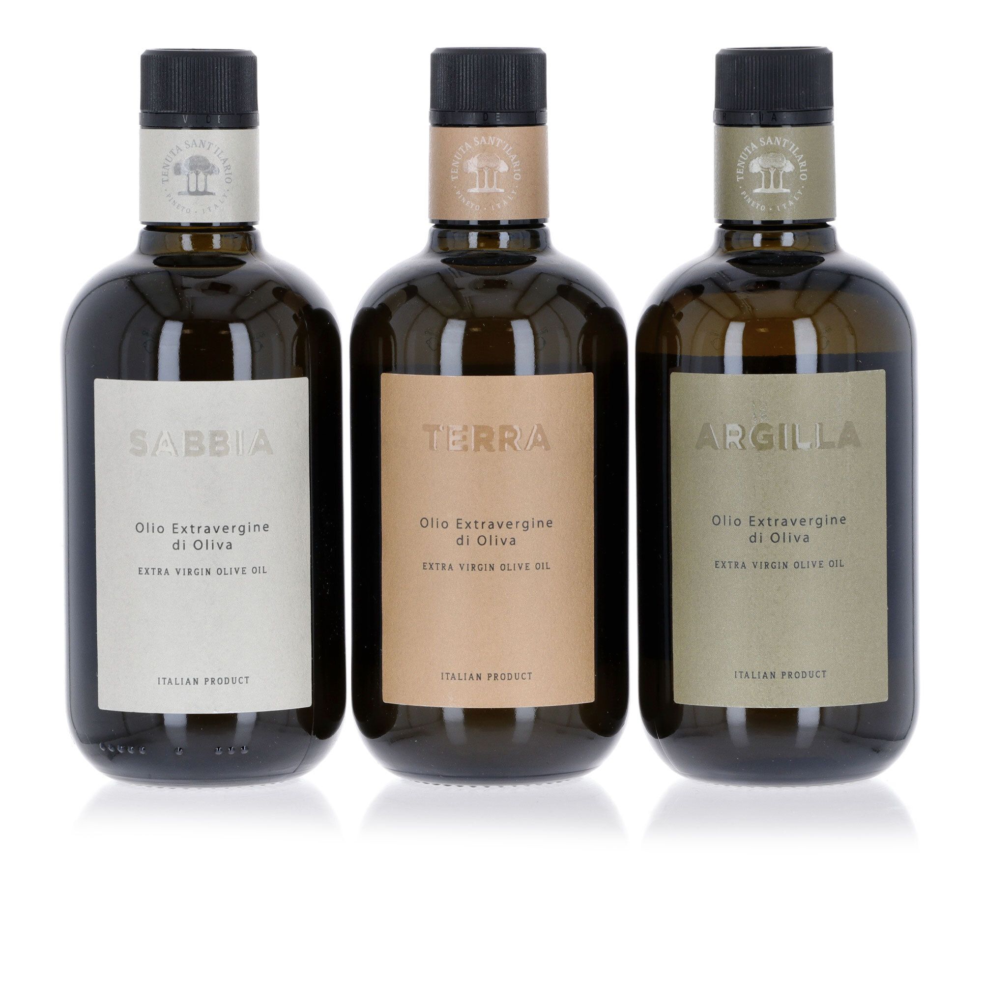 Image of 3 bottiglie di olio extravergine di oliva italiano