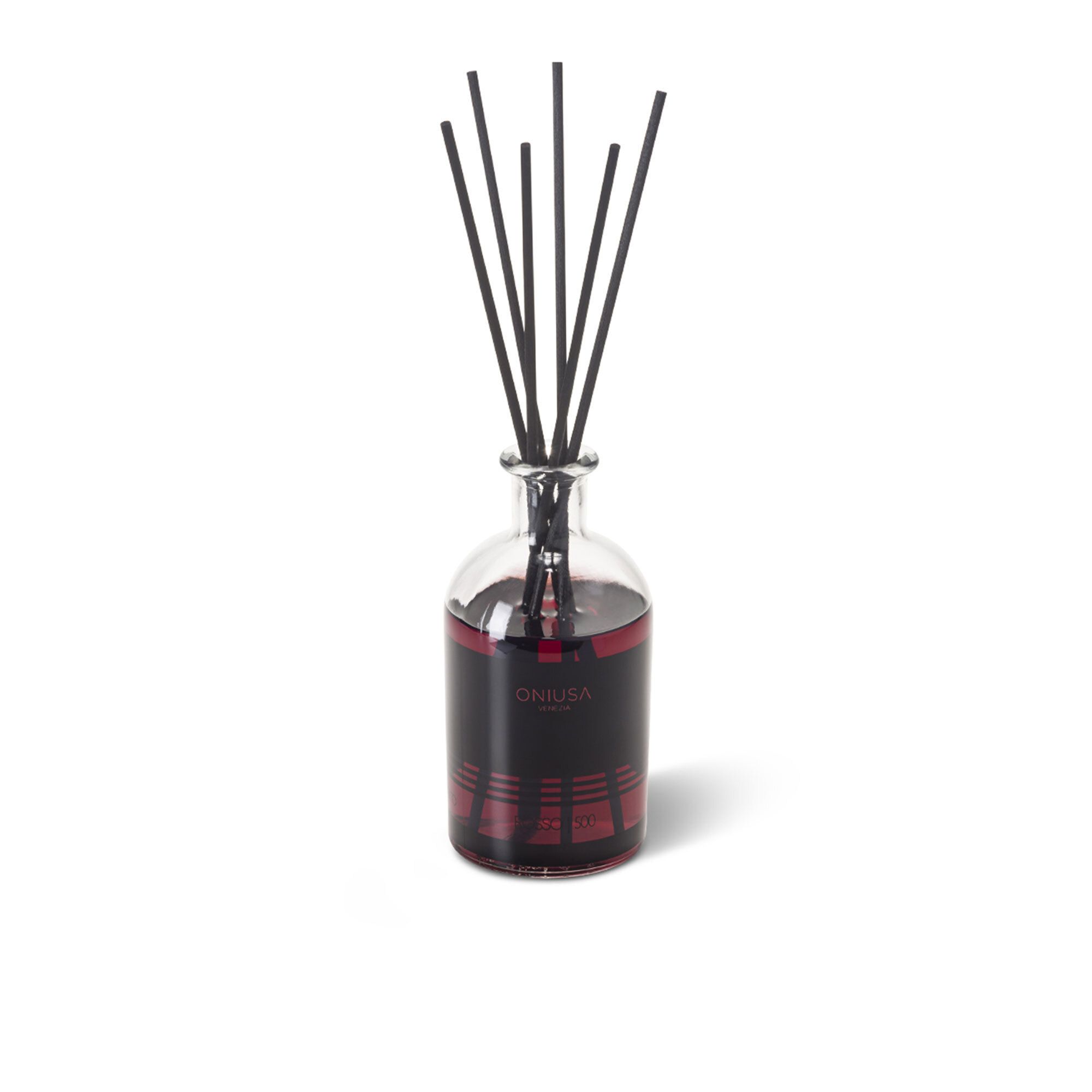 Image of Linea Rosso 500 diffusore con bastoncini e fragranza fruttata