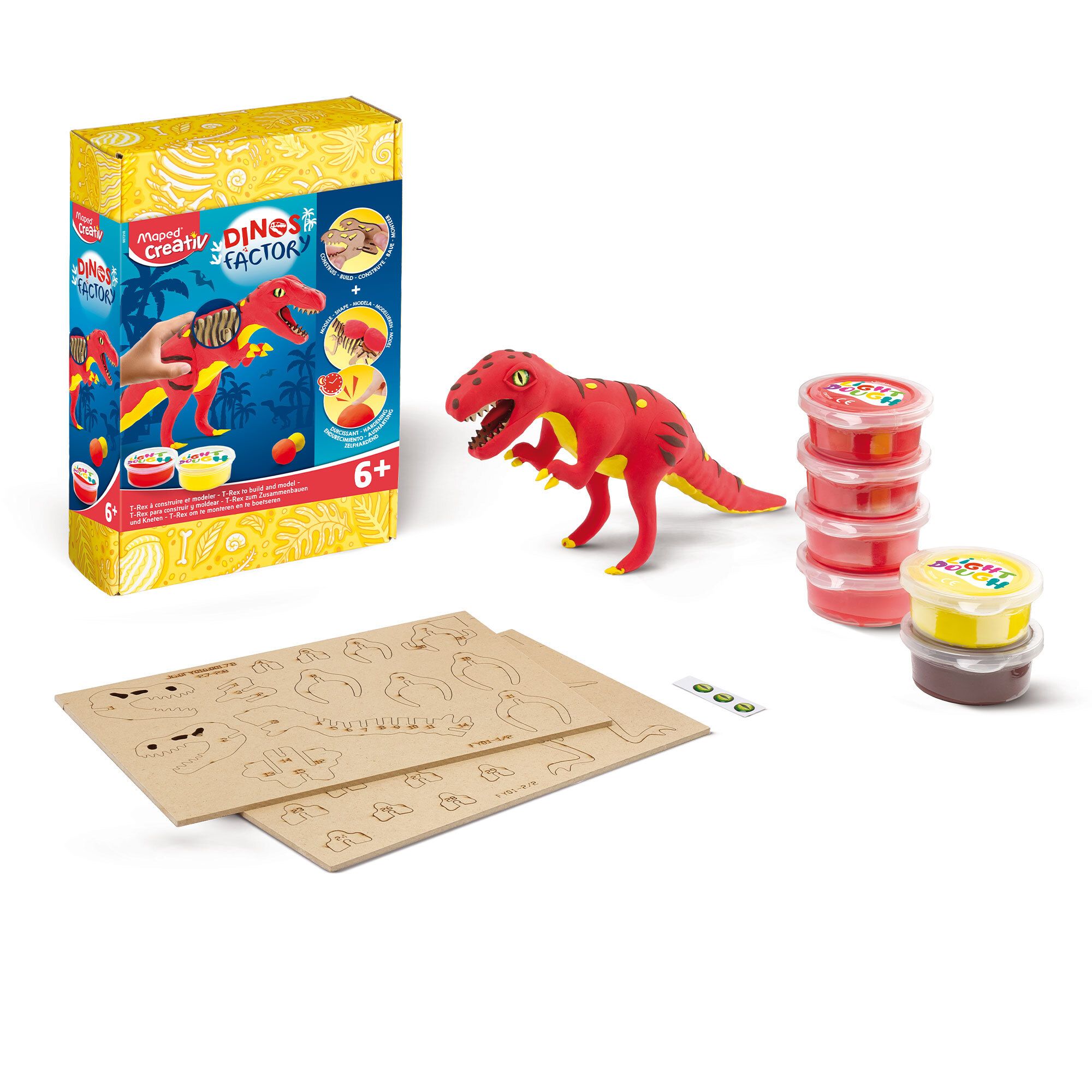 Image of T-Rex pasta modellabile