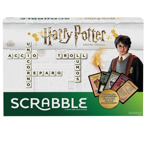 Mattel Scrabble Harry Potter Gioco da Tavolo per Bambini da 7 anni