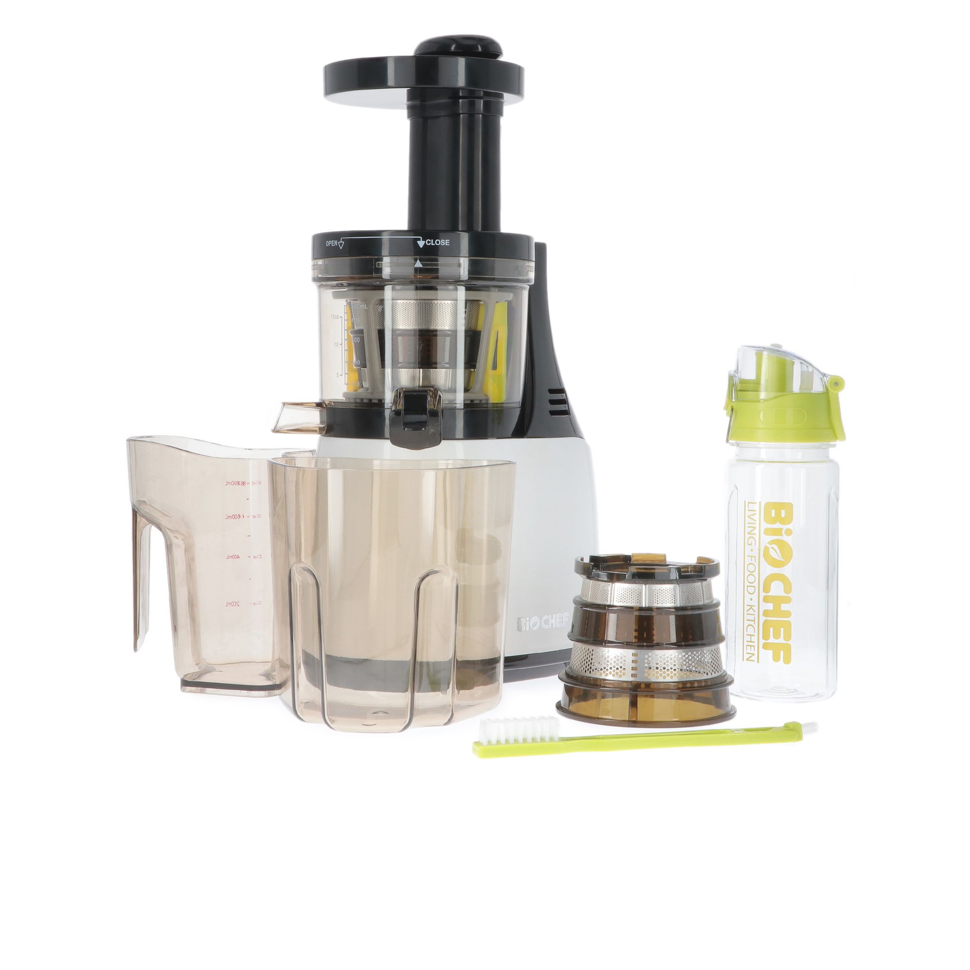 Vitality 4 Life Slow Juicer Synergy Estrattore di succo, 2 filtri e