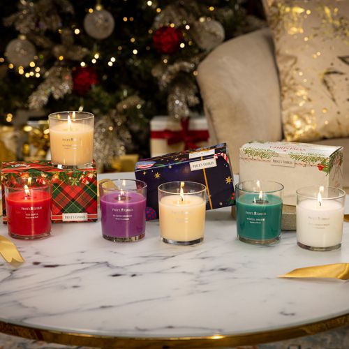 Price's Candles Set 6 candele in 3 scatole regalo