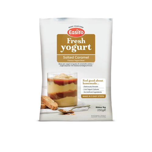 EasiYo Set 6kg yogurt gusti a scelta con Caramello salato - QVC Italia