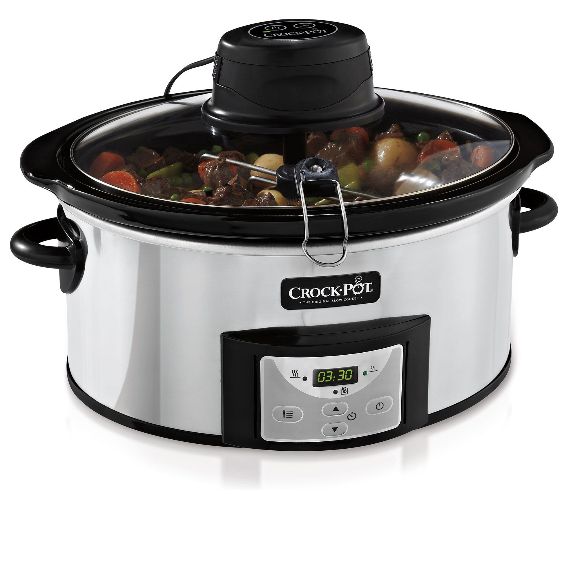 CrockPot Slow Cooker pentola digitale automescolante QVC Italia