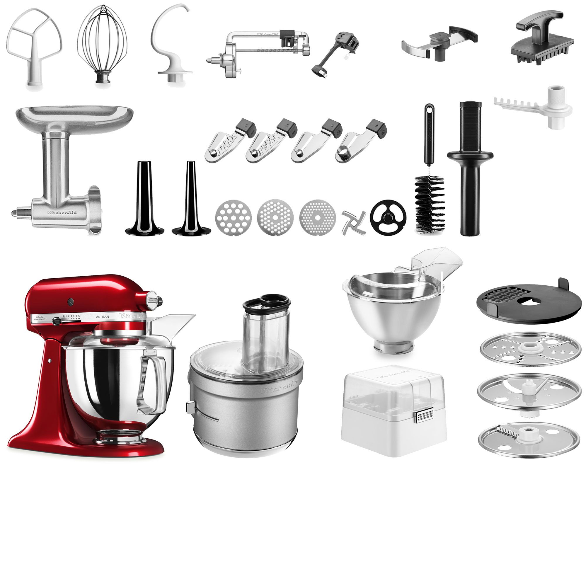 KitchenAid Premium Set robot da cucina e 3 accessori QVC Italia