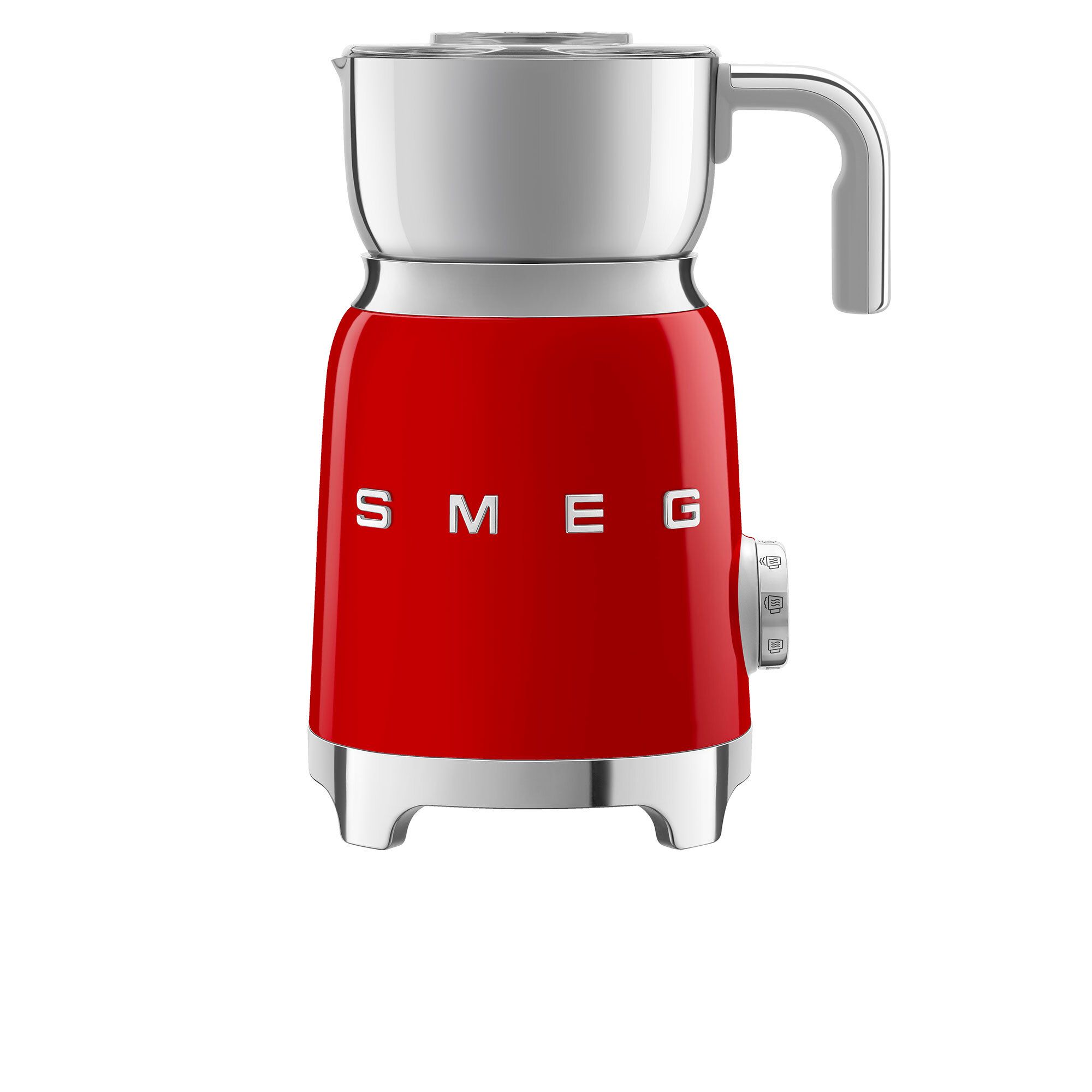 Montalatte Smeg MFF01BLEU - 6 Programmi, Induzione, Caraffa Inox 600ml, Nero